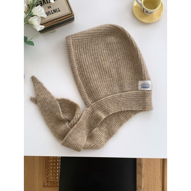 Applique Balaclava Wool