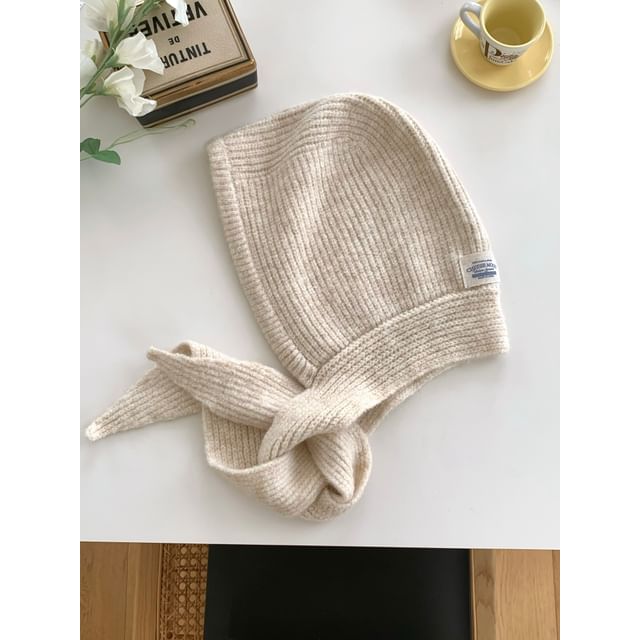 Applique Balaclava Wool