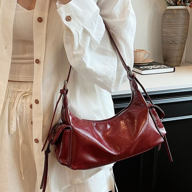 Tote Multi-Pocket Bag Faux Leather
