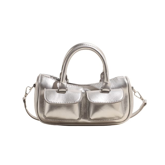 Bag Leather Crossbody Multi-Pocket Faux