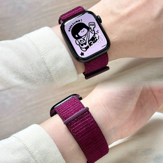 Nylon Band Apple Self Adhesive Watch
