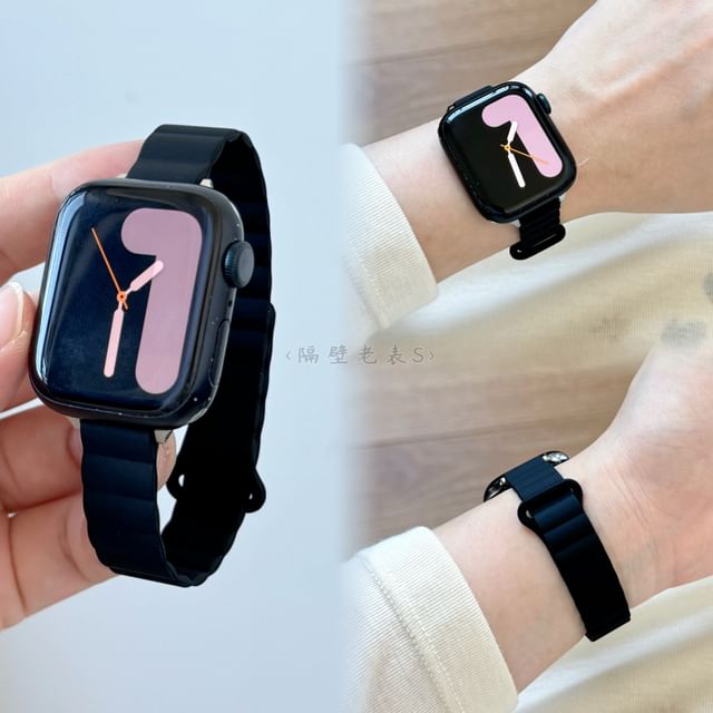 Silicone Watch Magnetic Apple Band