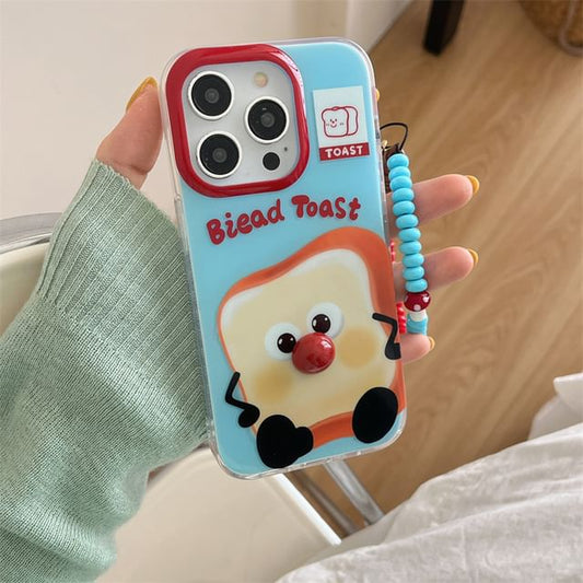 Phone Strap Toast / Set Case