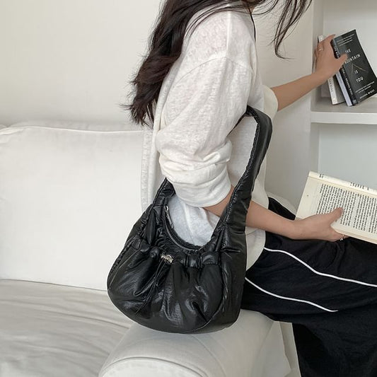 Padded Shoulder Bag Plain