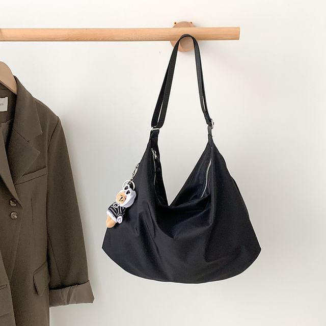 Nylon Crossbody Plain Bag