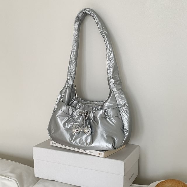 Padded Shoulder Bag Plain