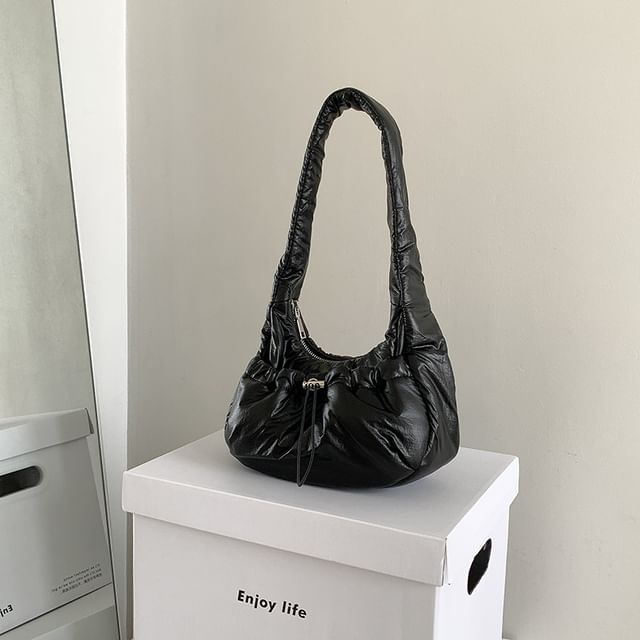 Padded Shoulder Bag Plain