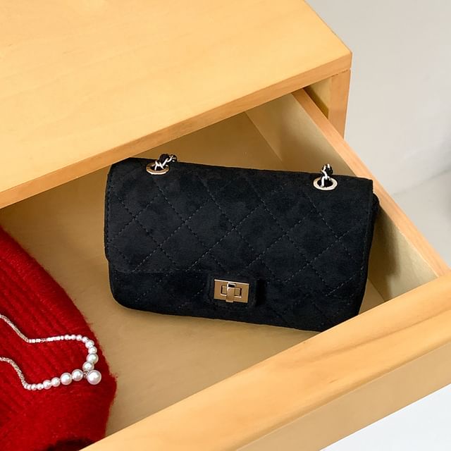 Flap Chain Bag Crossbody Quilted Strap