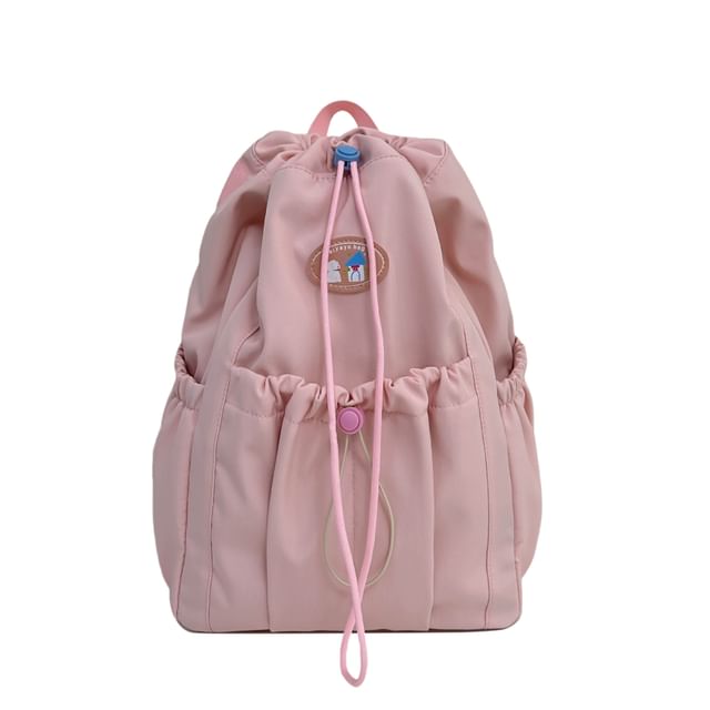 Nylon Drawstring Backpack Applique