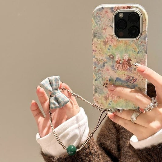/ Phone Strap Rabbit Case Set