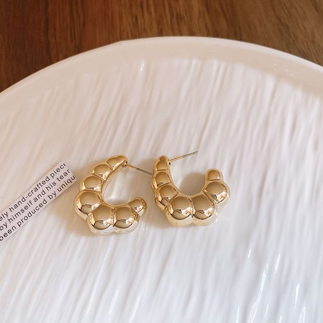 Plain (Various Earring Alloy Hoop Designs)