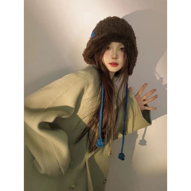 Trapper Chenille Applique Hat Bow