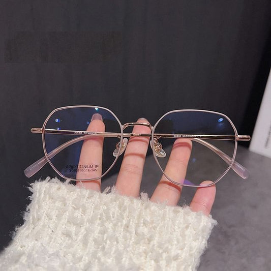 Hexagon Eyeglasses Frame