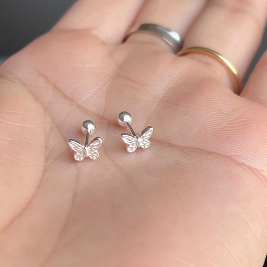 Alloy Ear Jacket Butterfly