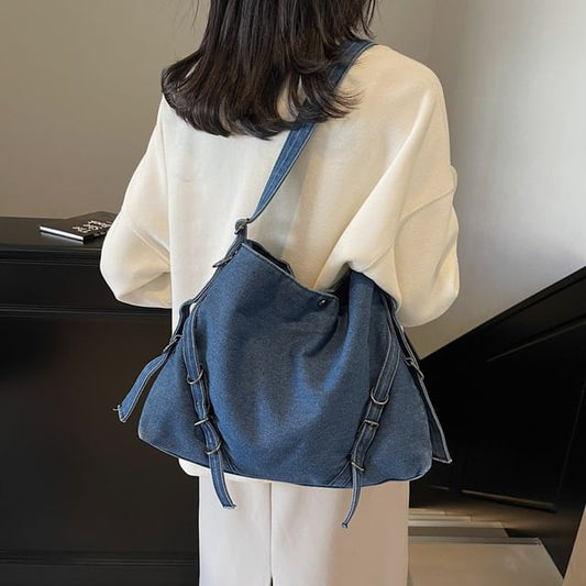 Bag Plain Denim Tote