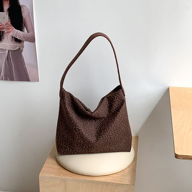 Print Leopard Tote Bag