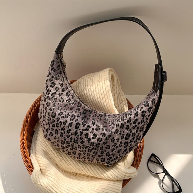 Print Shoulder Bag Leopard