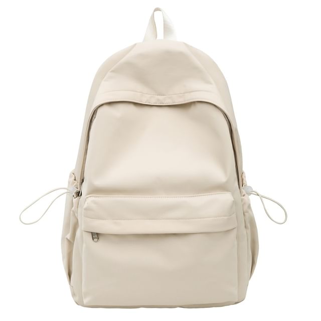 Laptop Backpack Plain Nylon