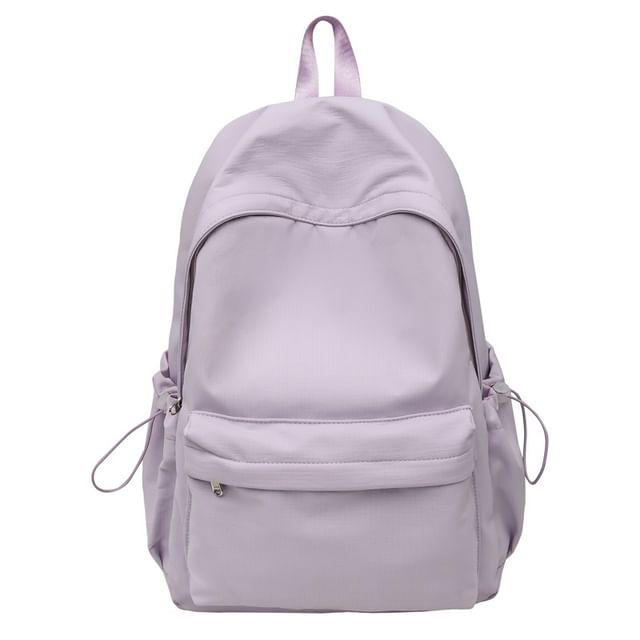 Laptop Backpack Plain Nylon
