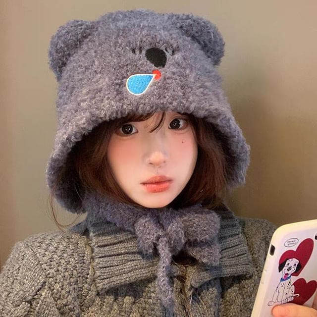 Hat Koala Bonnet Knit
