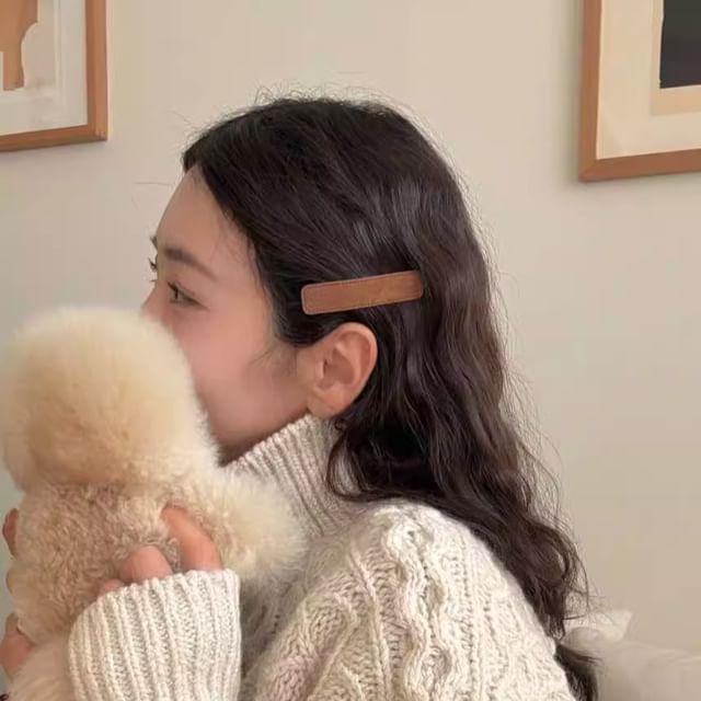 Clip Hair Plain Velvet