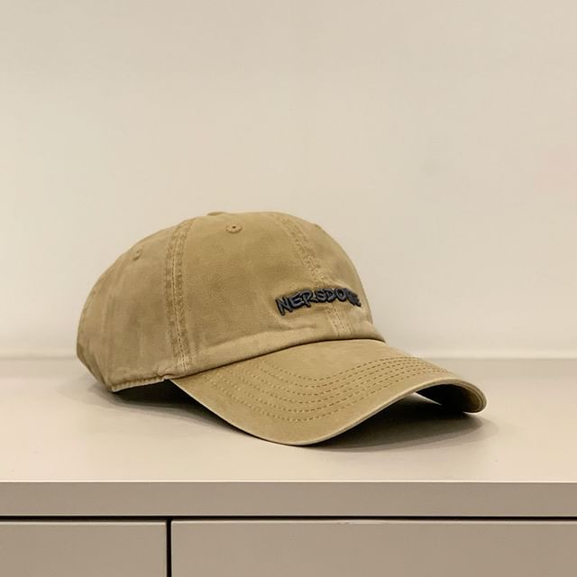 Cap Letter Embroidered