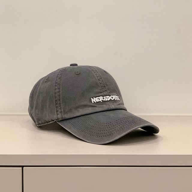 Cap Letter Embroidered