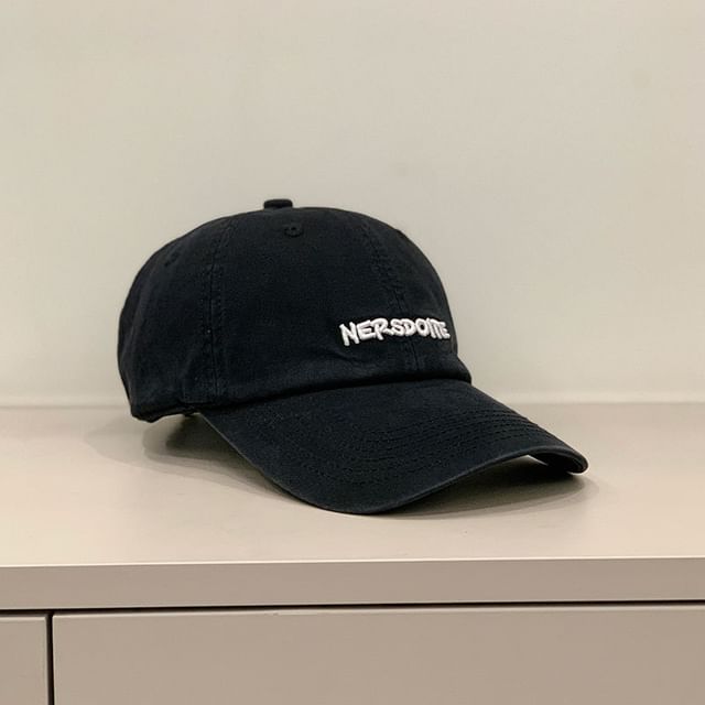 Cap Letter Embroidered