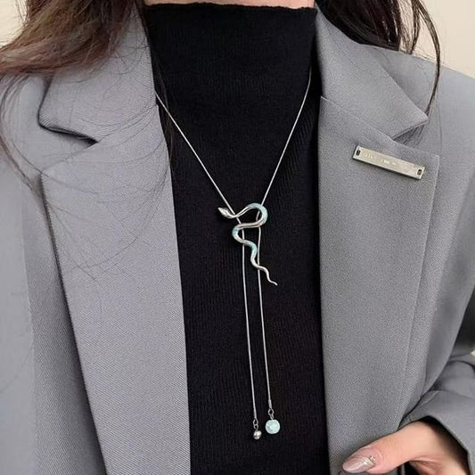 Necklace Pendant Alloy Lariat Snake