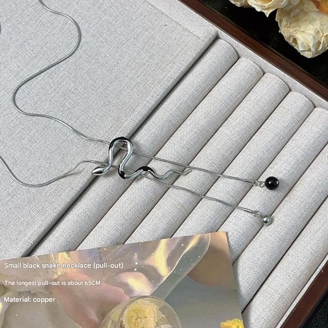 Necklace Pendant Alloy Lariat Snake