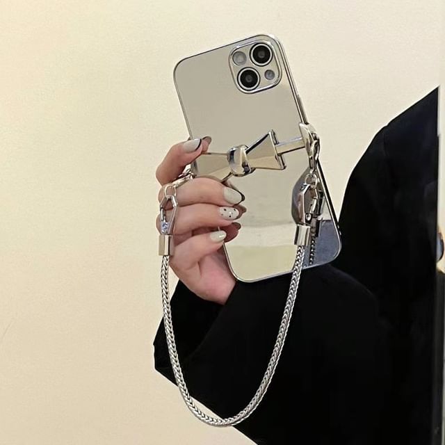 Set Mirrored Lanyard Case On Clip / Strap Phone