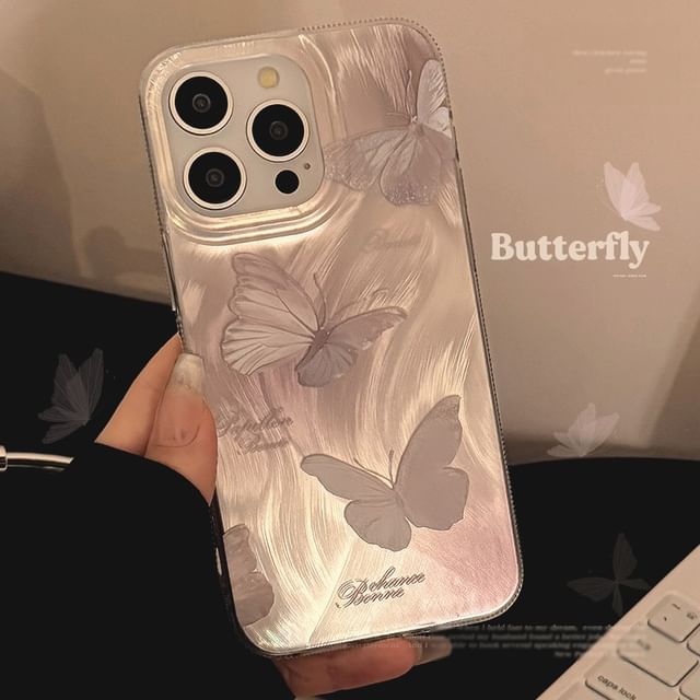Set Case Phone / Butterfly Charm