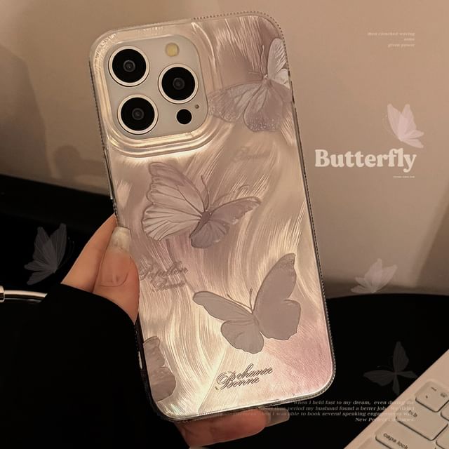 Set Case Phone / Butterfly Charm