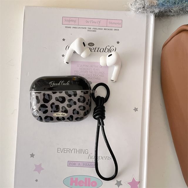 Earphone Print AirPods Leopard Pro Skin Case /