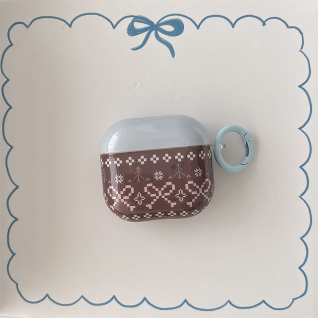 Skin AirPods Pro / Charm Case Bow Earphone Set