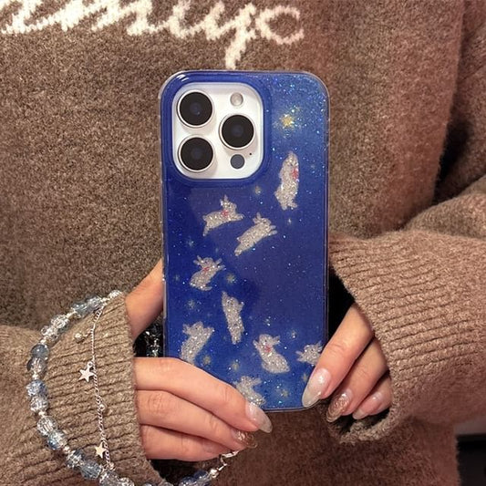 / Strap Set Rabbit Phone Case