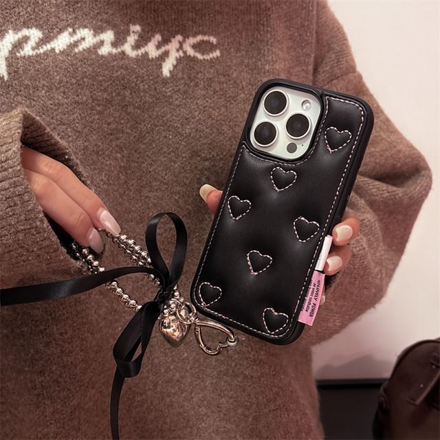 Strap Heart Phone / Case Set