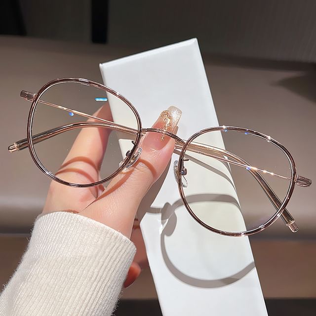 Blocking Blue Round Light Glasses