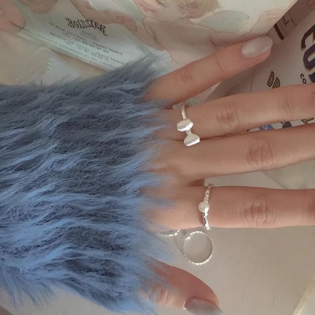 Open Ring Silver Sterling