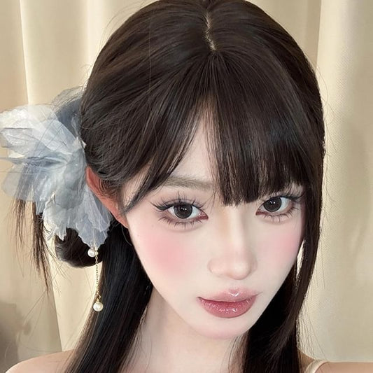 Mesh Pin Flower Hair