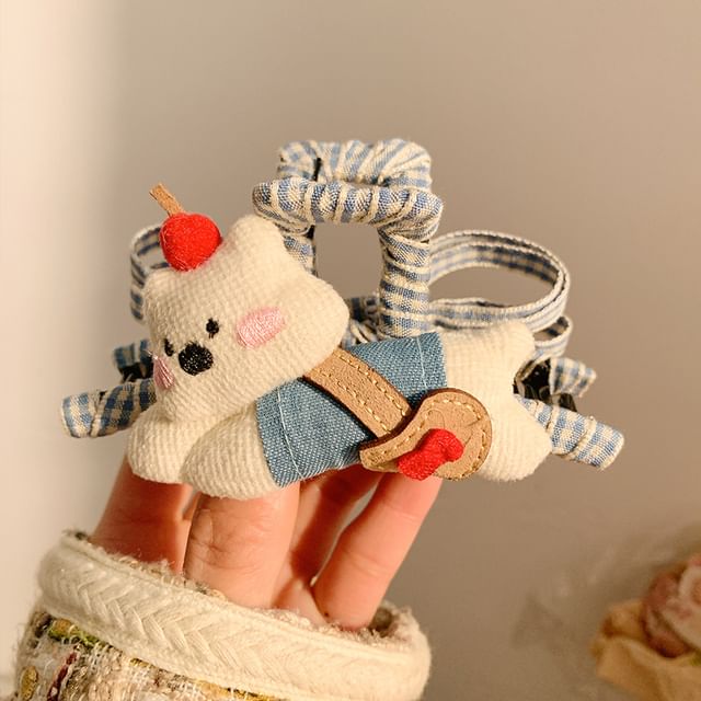 Hair Claw Cartoon Plaid