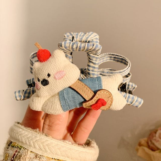 Hair Claw Cartoon Plaid