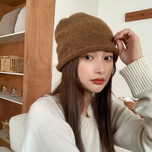 Plain Beanie Knit