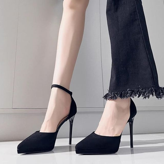 Stiletto Sandals Pointy Heel Platform