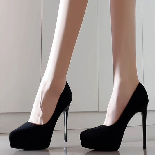 Platform Stiletto Pumps Heel