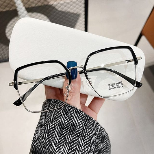 Thin Frame Square Eyeglasses
