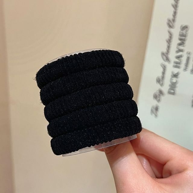 5: Tie Hair of Set Plain