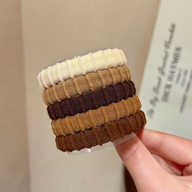 5: Tie Hair of Set Plain