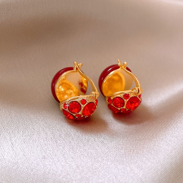 Ear Huggie Stud Hook Drop / Earring