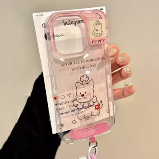 Case / Set Phone Dog Strap